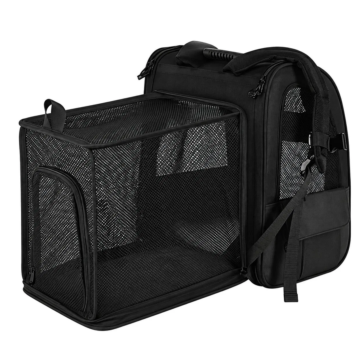 Custom Breathable Oxford Pet Carrier Backpack