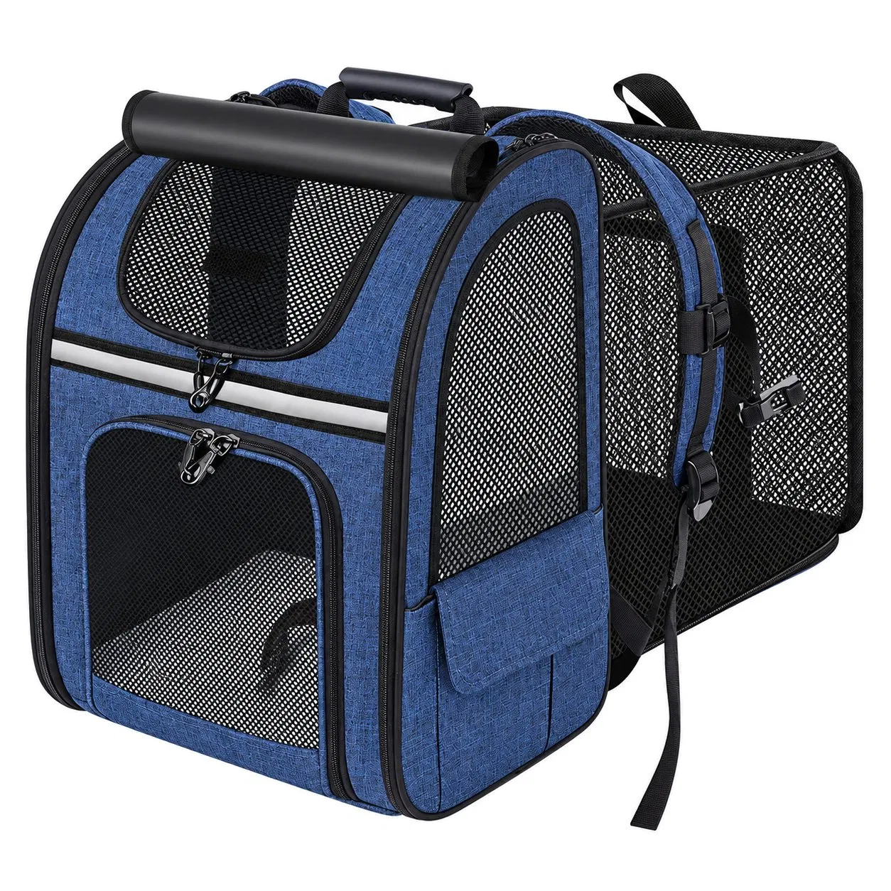 Custom Breathable Oxford Pet Carrier Backpack