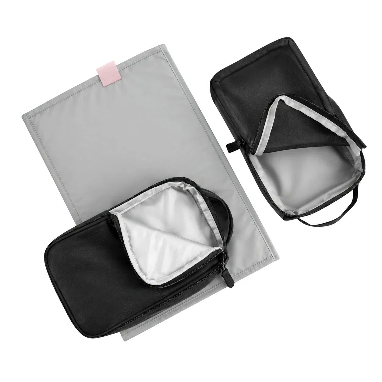 Custom Lightweight Nylon Diaper Backpack with Insulated Pockets
