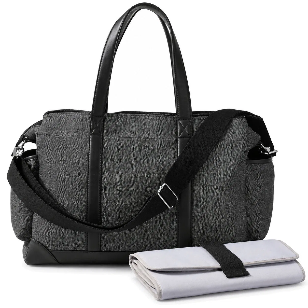 Custom Waterproof Polyester Mommy Diaper Backpack with Changing Pad