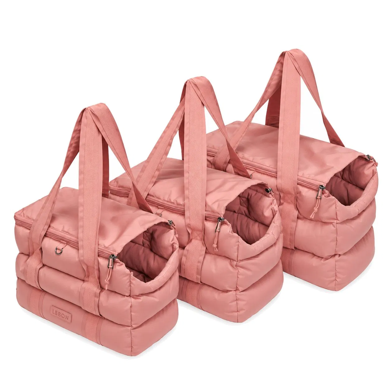 Lightweight Quilted Soft Sided Pet Carrier Tote Bag for Small Dogs and Travel