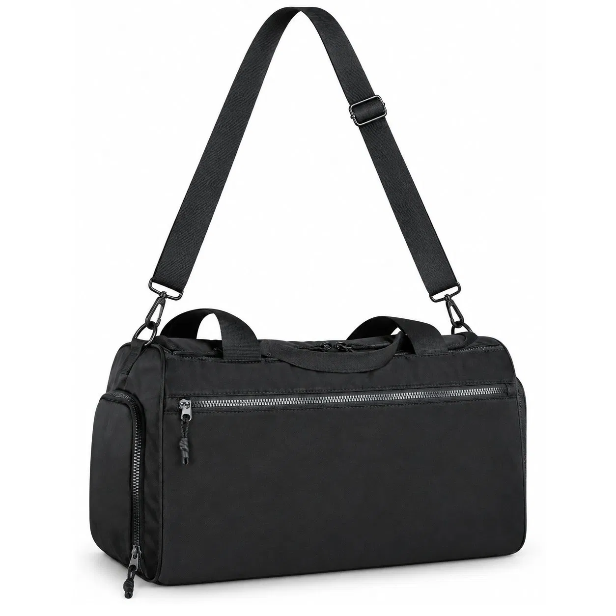 Large Capacity Travel Gym Duffle Tote Bag with Shoe Compartment and Adjustable Straps