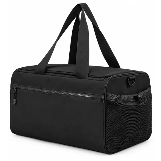 Large Capacity Travel Gym Duffle Tote Bag with Shoe Compartment and Adjustable Straps