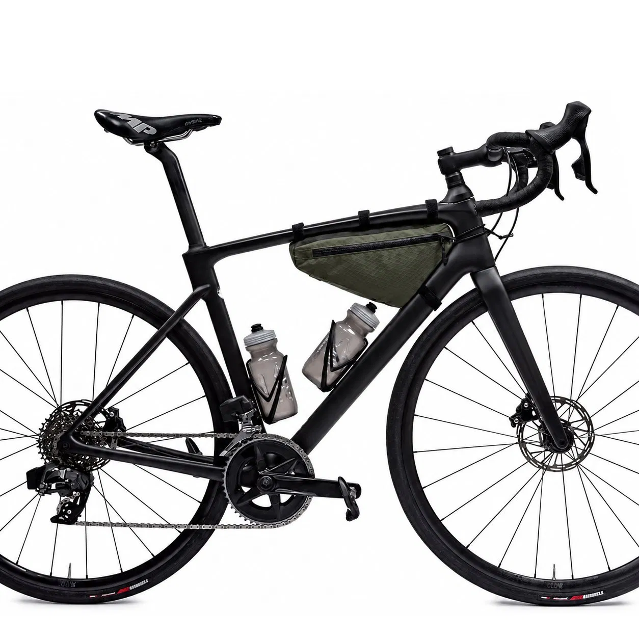 Custom Lightweight Triangle Bicycle Frame Bag Wear Resistant Waterproof Cycling Tool Pouch