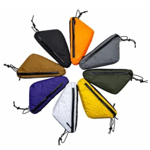 Custom Lightweight Triangle Bicycle Frame Bag Wear Resistant Waterproof Cycling Tool Pouch