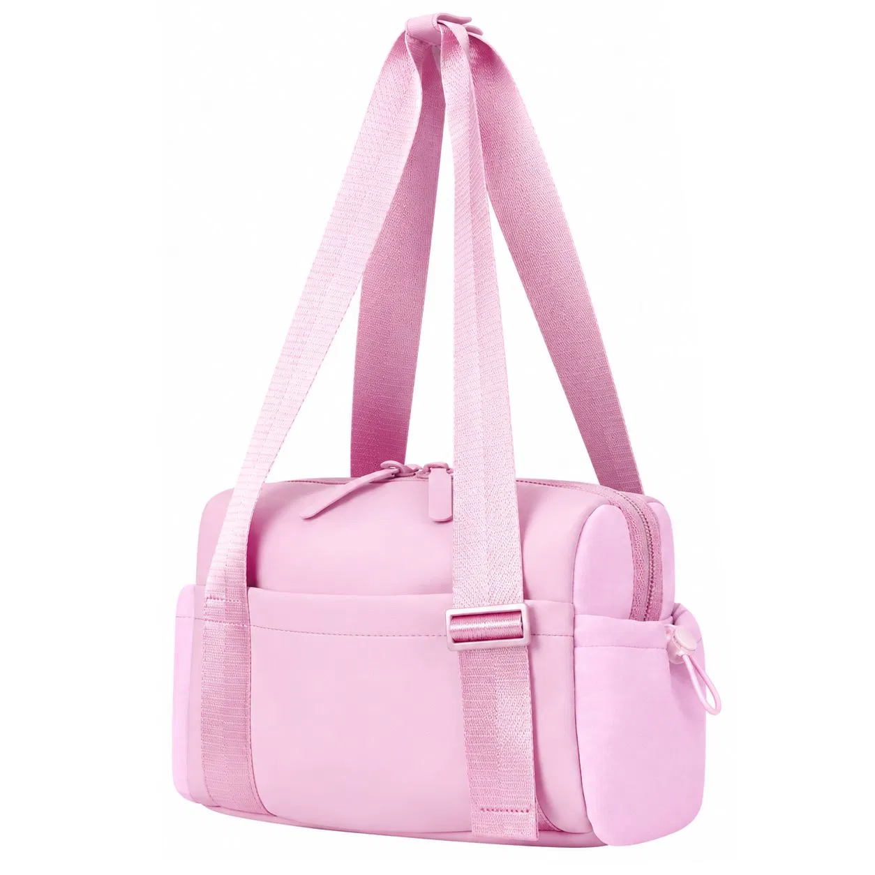 Lightweight Women Gym Tote Duffle Bag with Wet Compartment and Adjustable Strap