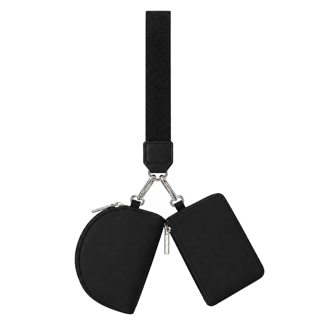 Custom Mini Polyester Embroidered Coin Purse with Zipper