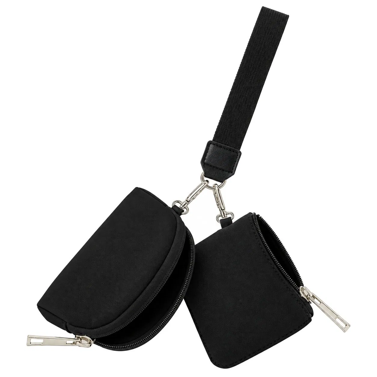 Custom Mini Polyester Embroidered Coin Purse with Zipper