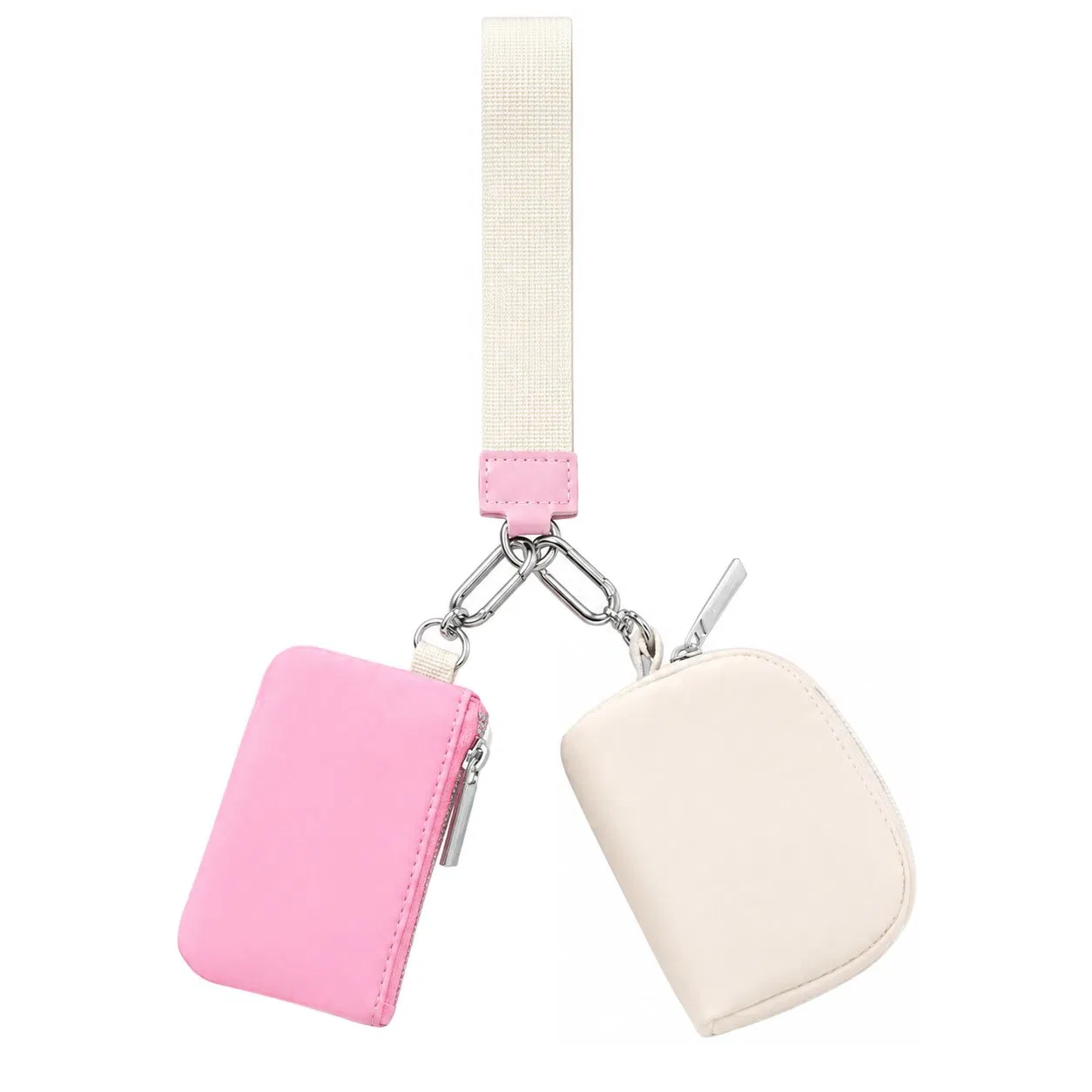 Custom Mini Polyester Embroidered Coin Purse with Zipper