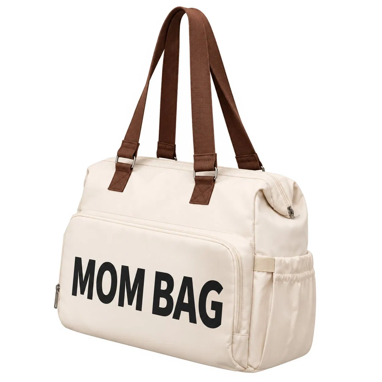 Custom Nylon Convertible Diaper Backpack with Organizer Pouches