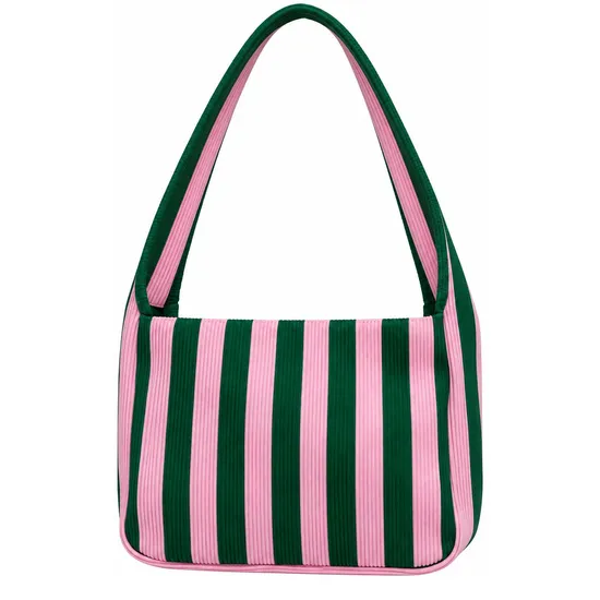 Custom Polyester Knitted Shopping Tote Bag for Daily Travel
