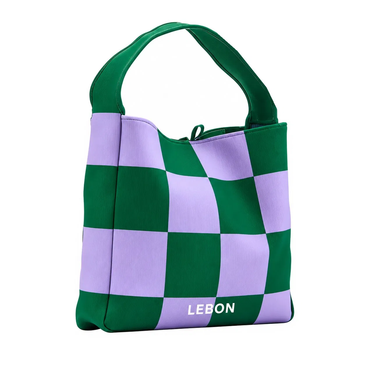 Custom Polyester Knitted Shopping Tote Bag for Daily Travel