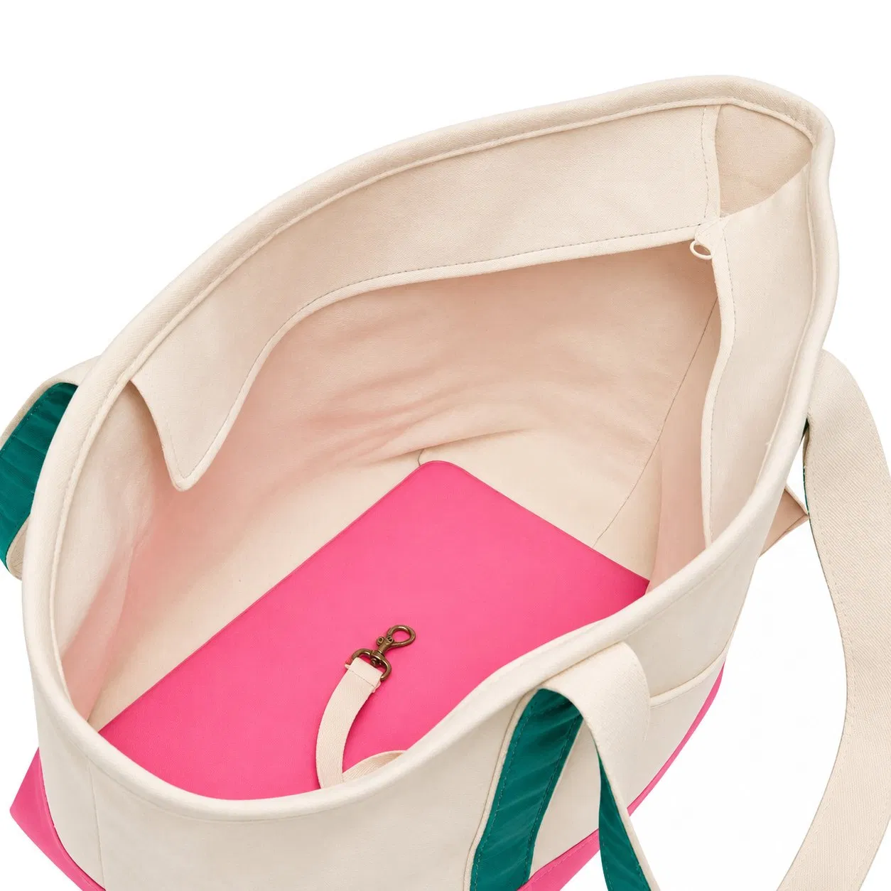 Custom Canvas Pet Carrier Tote with Zipper Closure for Outdoor Travel