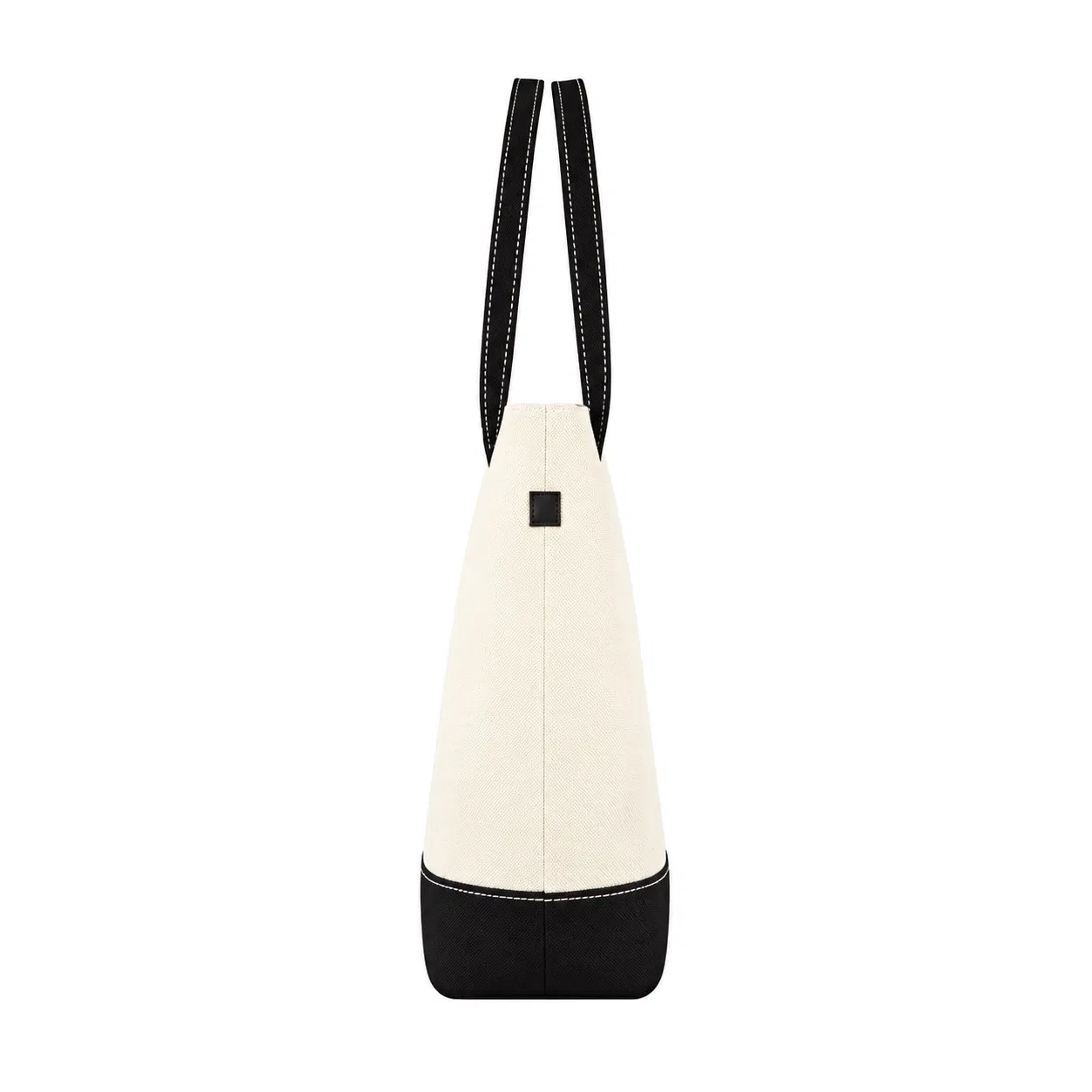 Custom Large Capacity Canvas Tote Bag for Office College Travel and Shopping