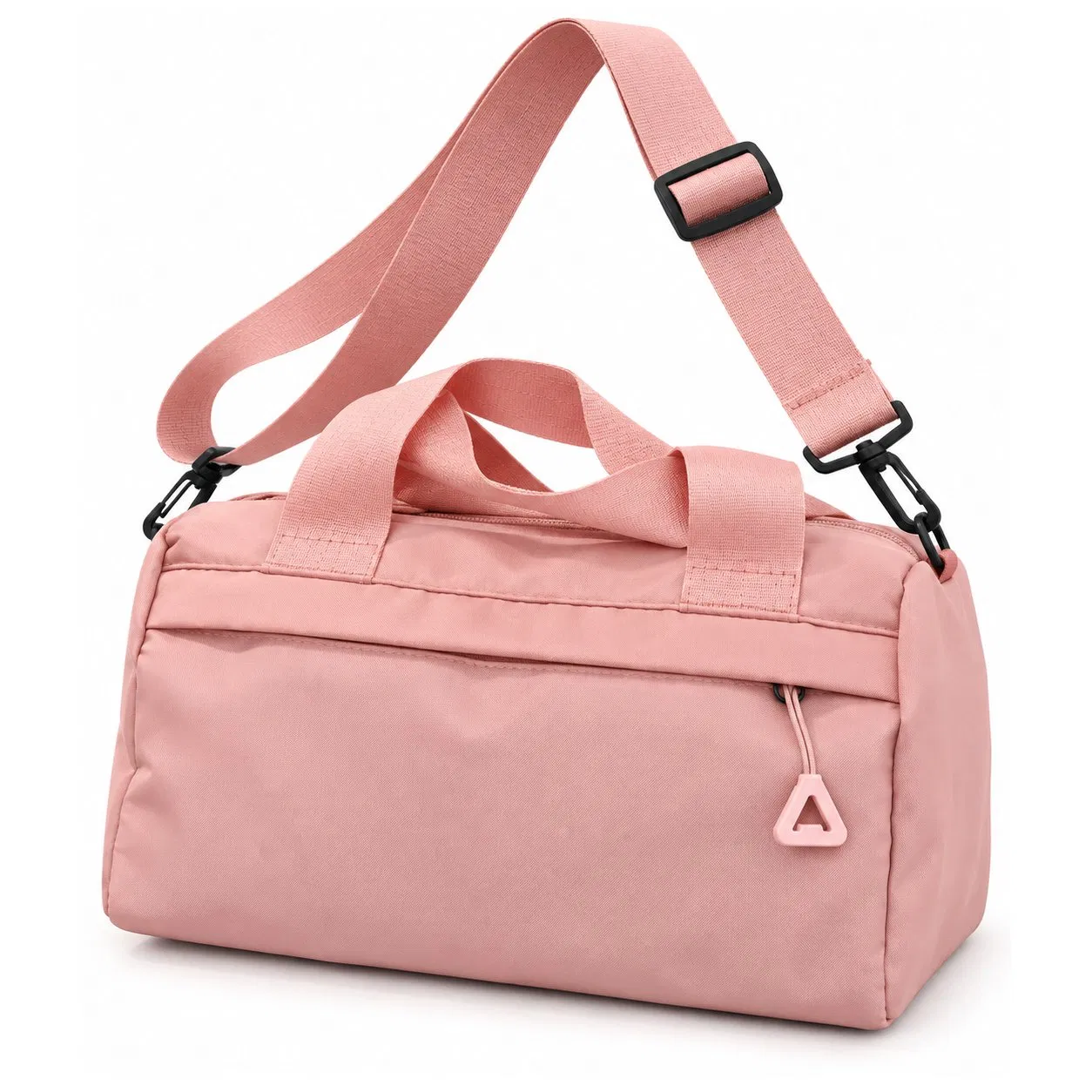 Custom Lightweight Polyester Mini Gym Duffle Bag with Adjustable Strap and Shoe Compartment