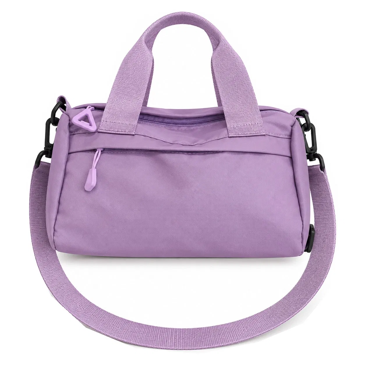 Custom Lightweight Polyester Mini Gym Duffle Bag with Adjustable Strap and Shoe Compartment