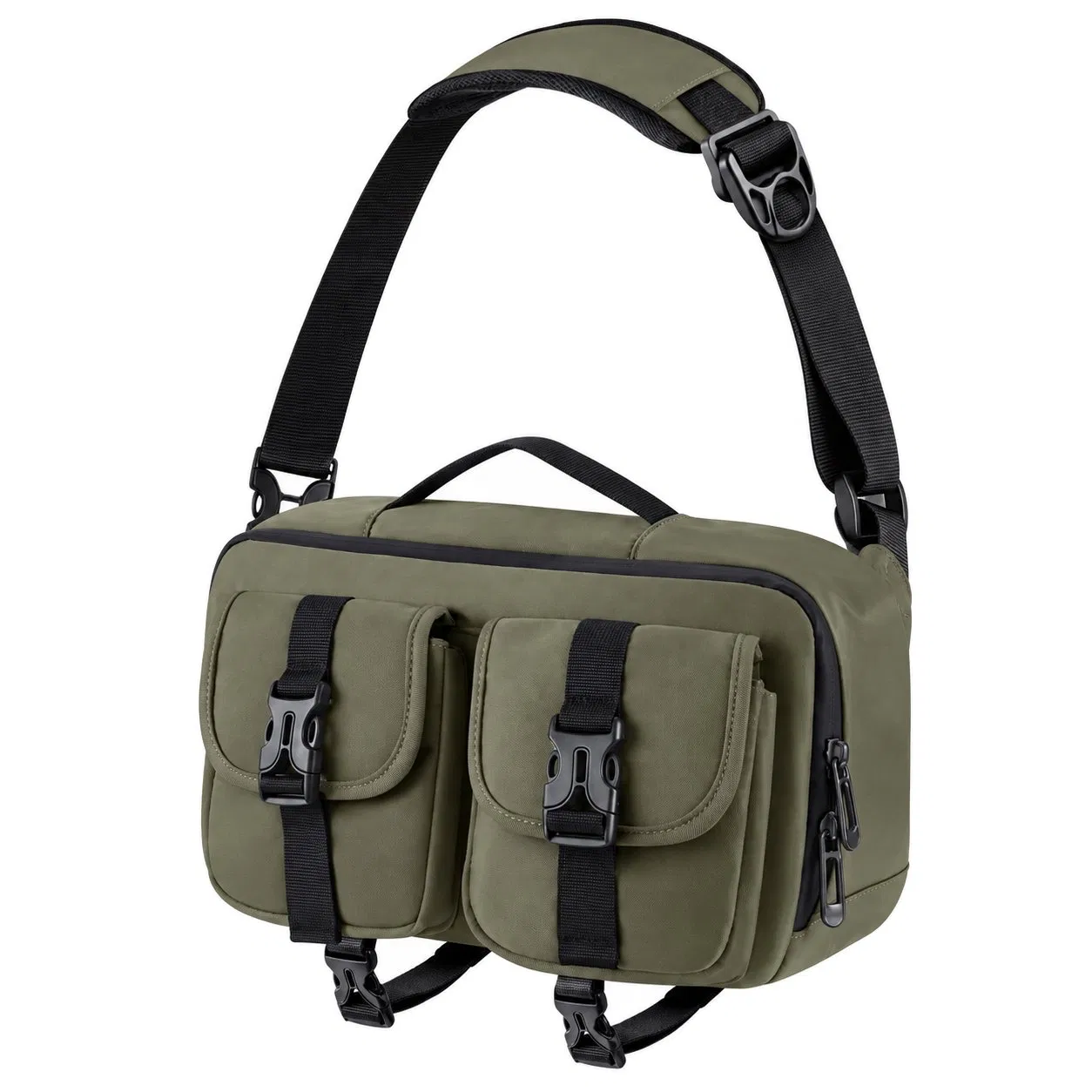 Custom Padded Crossbody DSLR Mirrorless Camera Shoulder Bag
