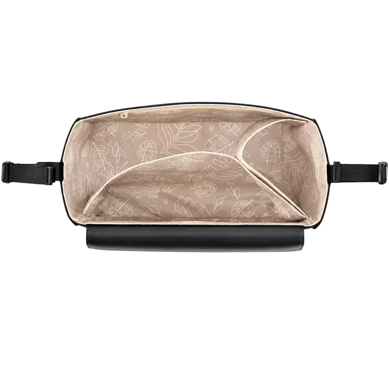 Custom PU Baby Stroller Organizer Caddy Bag with Insulated Cup Holder