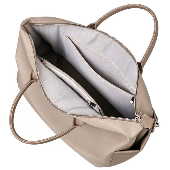Custom Waterproof Nylon Tote Handbag with Zipper Closure for Women