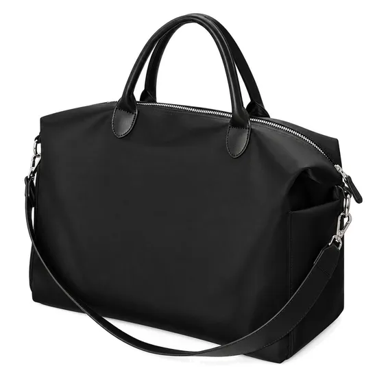 Custom Waterproof Nylon Tote Handbag with Zipper Closure for Women