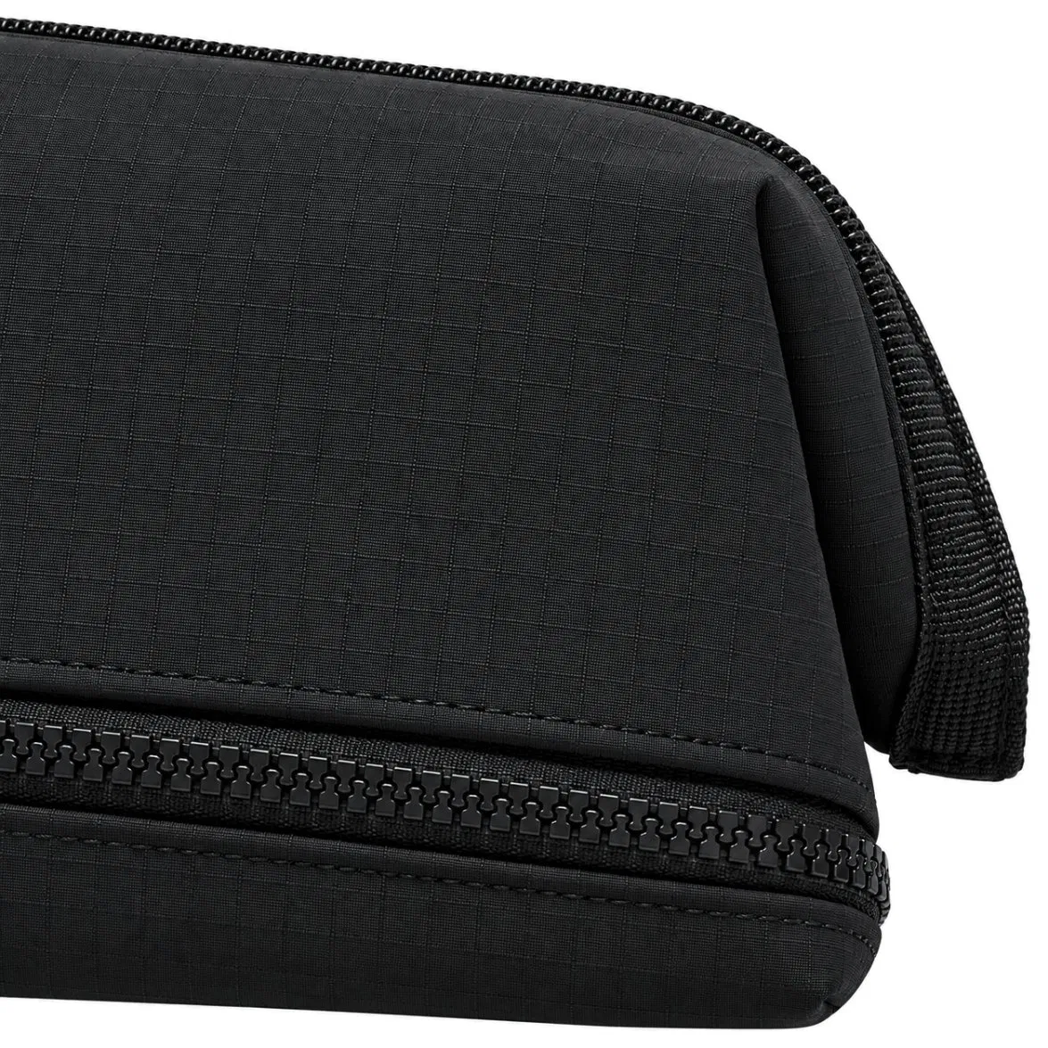 Custom Double Layer Nylon Travel Toiletry Bag Wet Dry Makeup Organizer