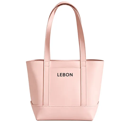Custom Canvas Soft Tote Bag Water Resistant Shoulder Handbag for Daily Work Shopping