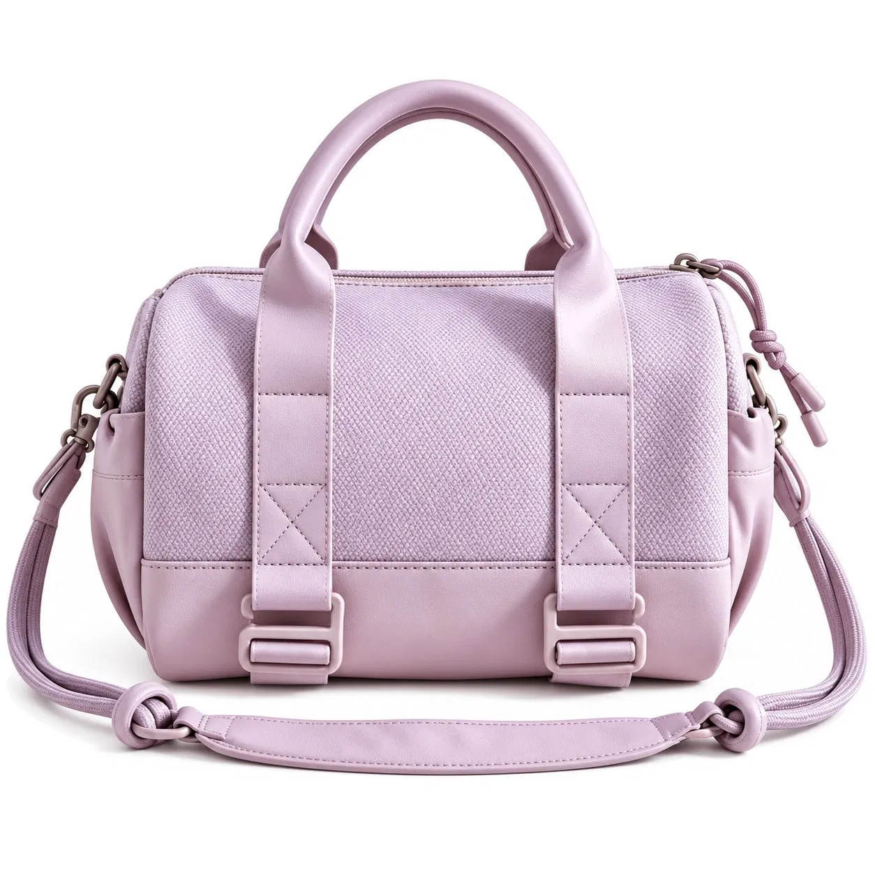 Unisex Lightweight Polyester Gym Duffle Bag with Adjustable Shoulder Strap and Zipper Closure