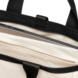Ladies Oxford Tennis Tote Bag with Padded Racket Compartment and Water Bottle Pocket