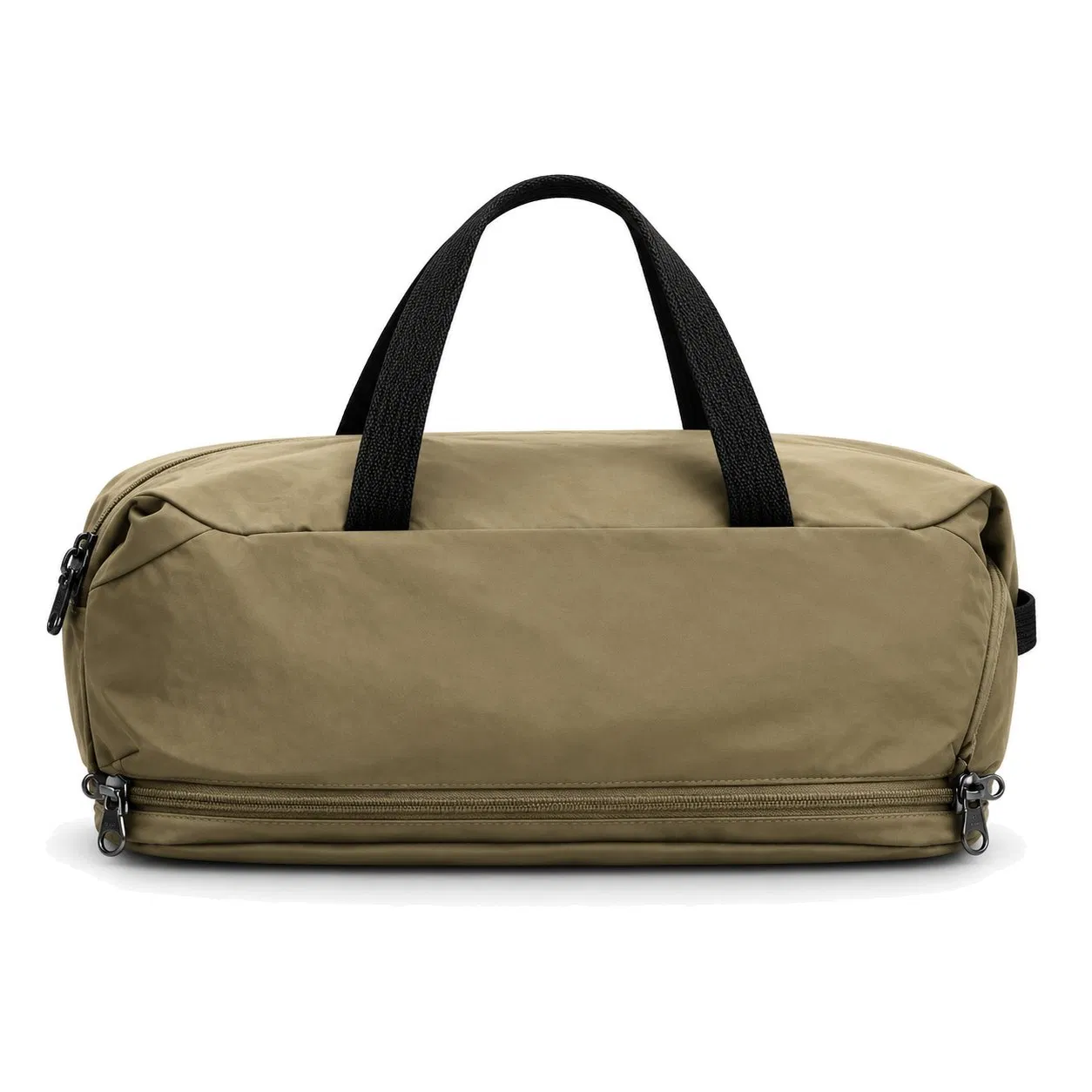 Unisex Foldable Nylon Sports Travel Duffle Bag with Adjustable Strap