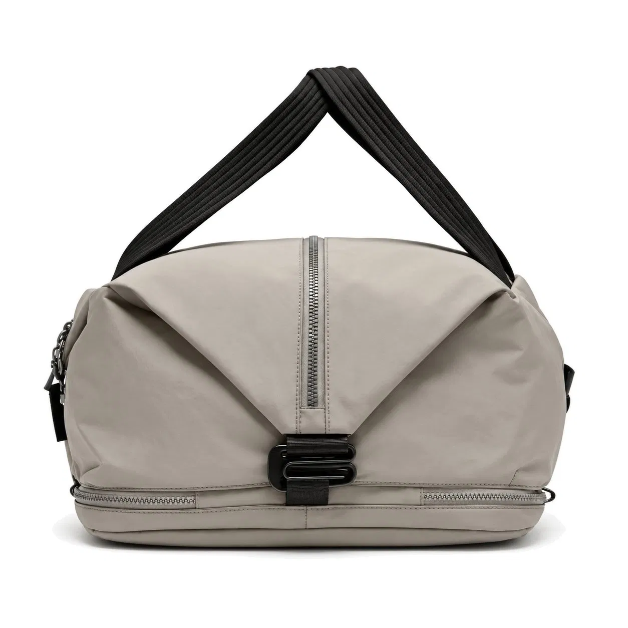 Unisex Foldable Nylon Sports Travel Duffle Bag with Adjustable Strap
