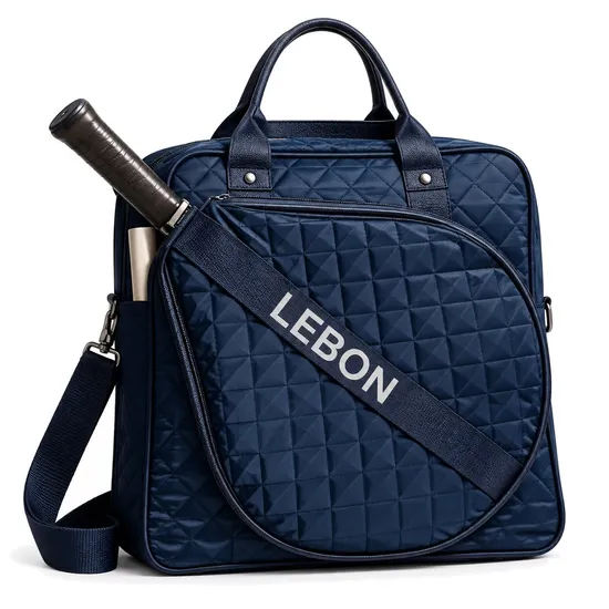 Custom Printed Polyester Pickleball Paddle Tennis Racket Carry Bag