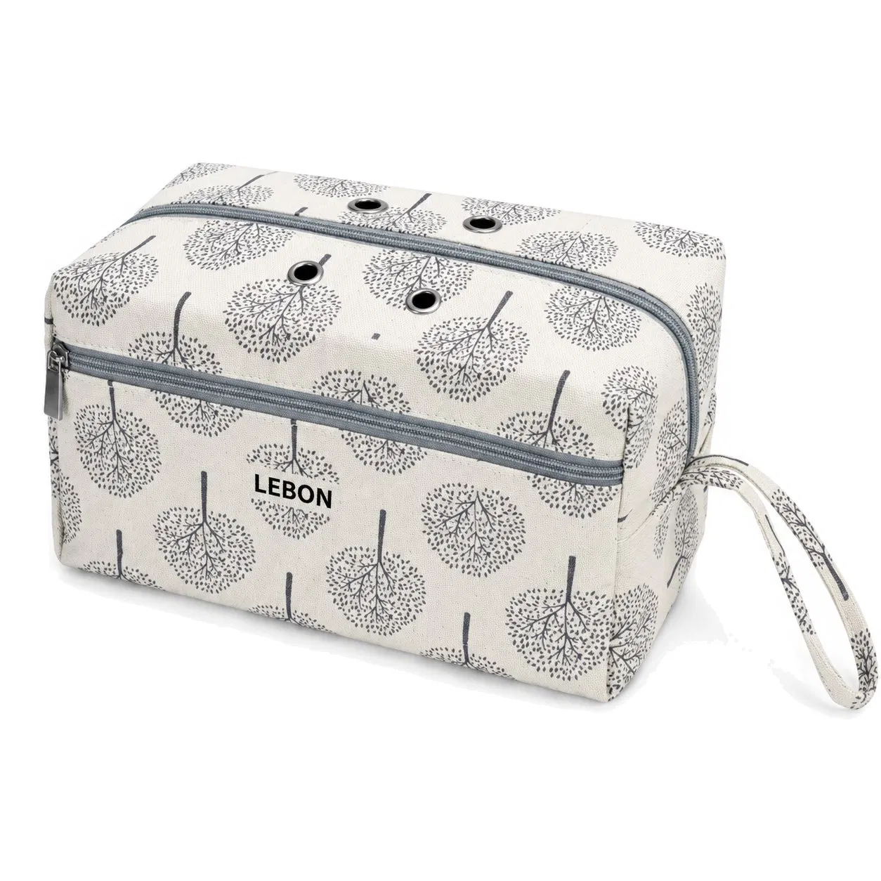 Custom Water Resistant Polyester Zipper Yarn Knitting Crochet Travel Organizer Bag