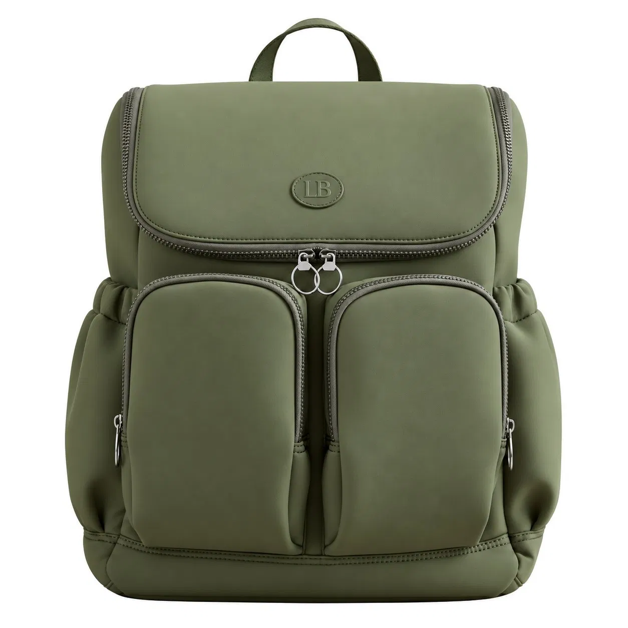Custom Waterproof Nylon USB Large Capacity Lightweight Travel Diaper Backpack