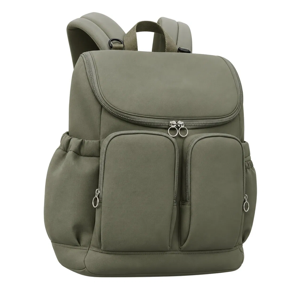 Custom Waterproof Nylon USB Large Capacity Lightweight Travel Diaper Backpack