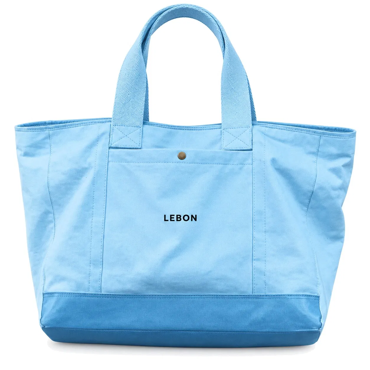 Custom Logo Embroidered Canvas Tote Bag for Women Shopping and Travel