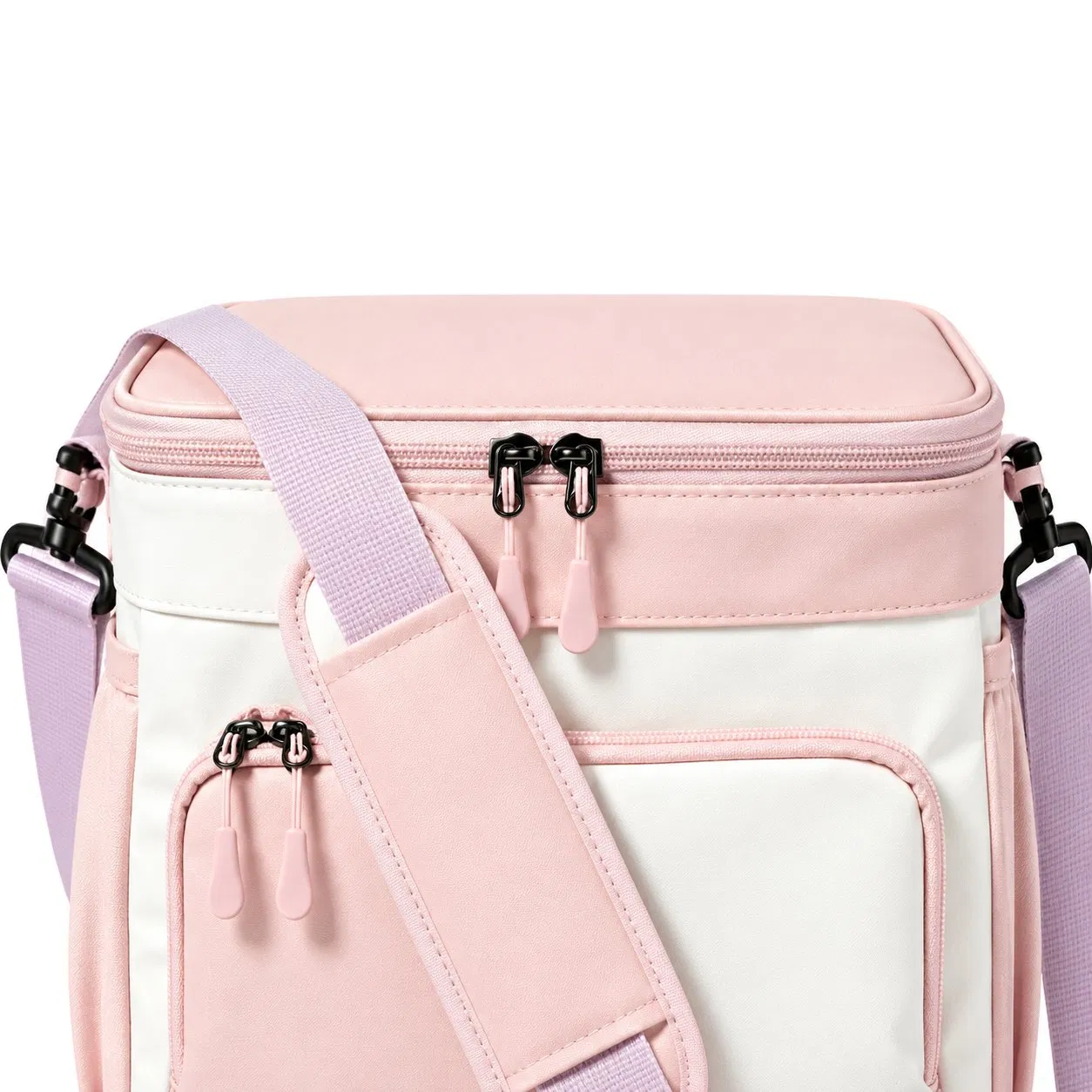 Custom 15L Insulated Polyester Lunch Cooler Bag with Shoulder Strap