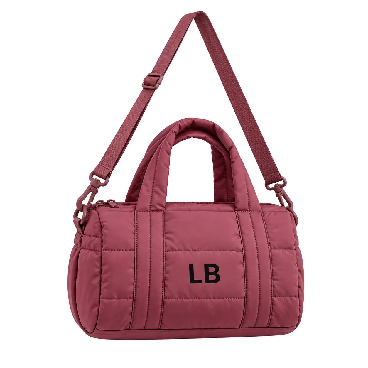Luxury Foldable Water Resistant Polyester Gym Duffle Bag with Shoe Compartment