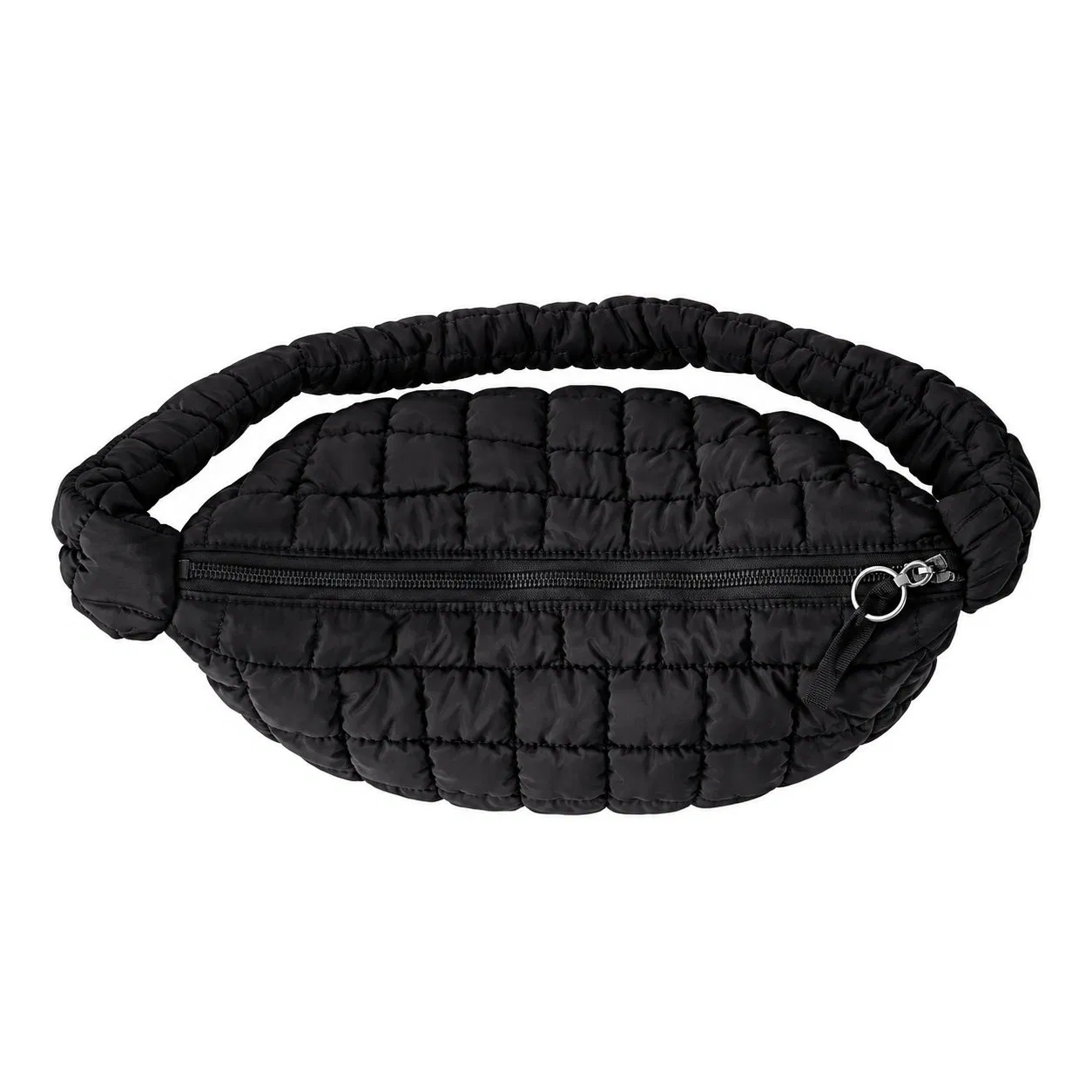 Lightweight Quilted Polyester Puffer Tote Bag with Shoulder Strap