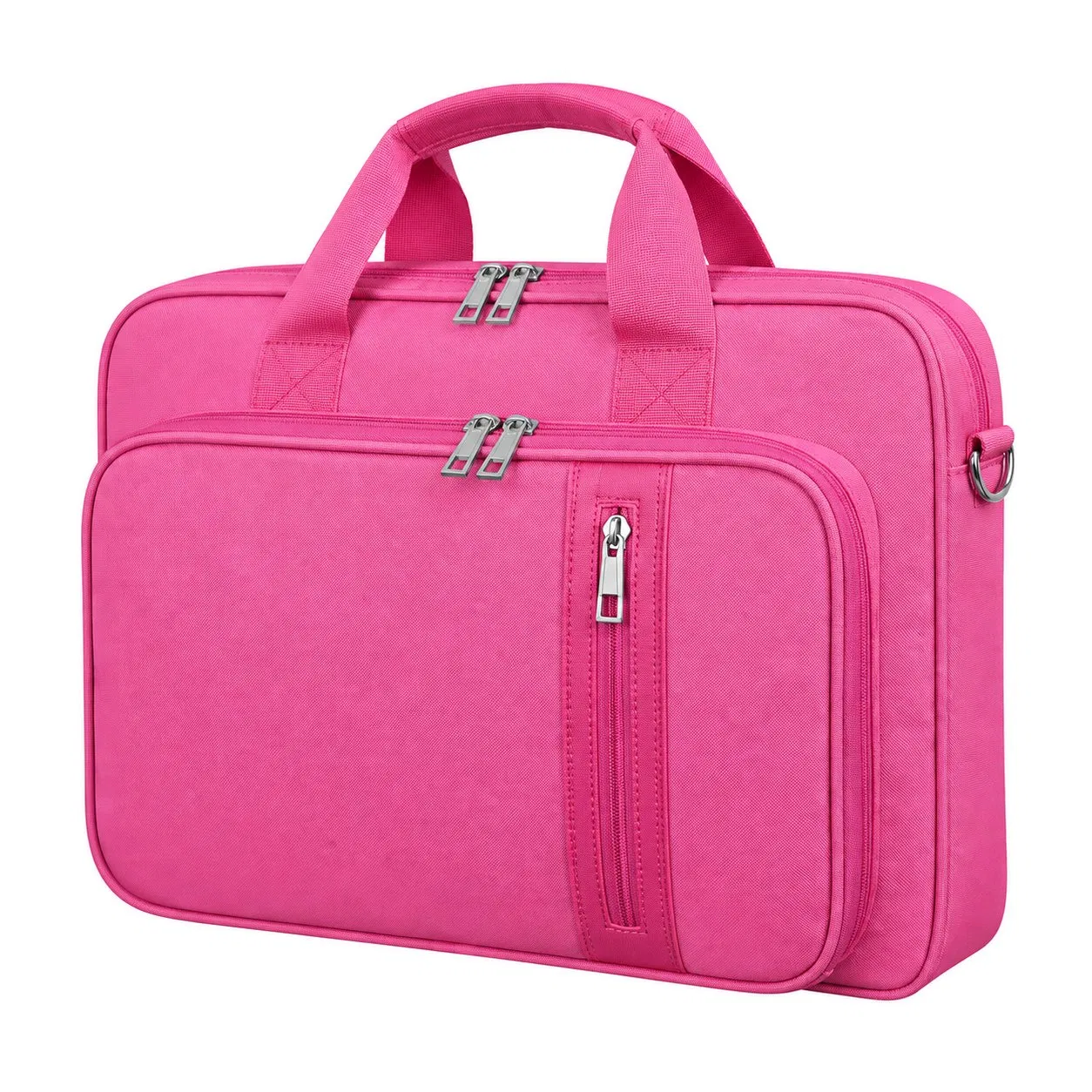 Polyester Laptop Shoulder Bag for 15 Inch Computers with Multiple Pockets