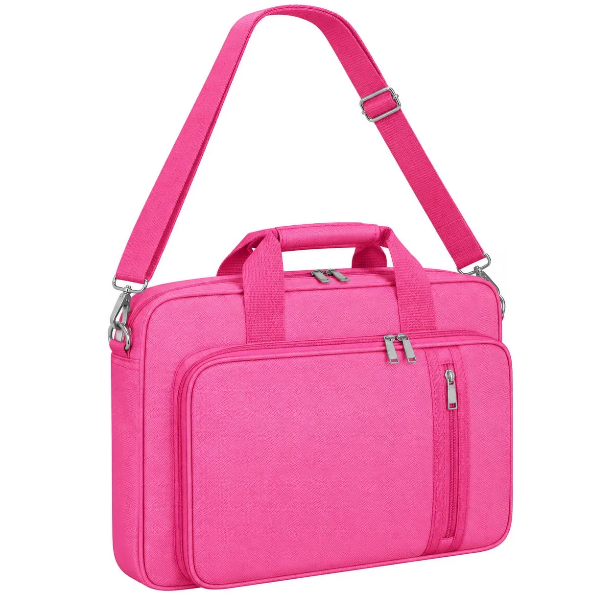 Polyester Laptop Shoulder Bag for 15 Inch Computers with Multiple Pockets