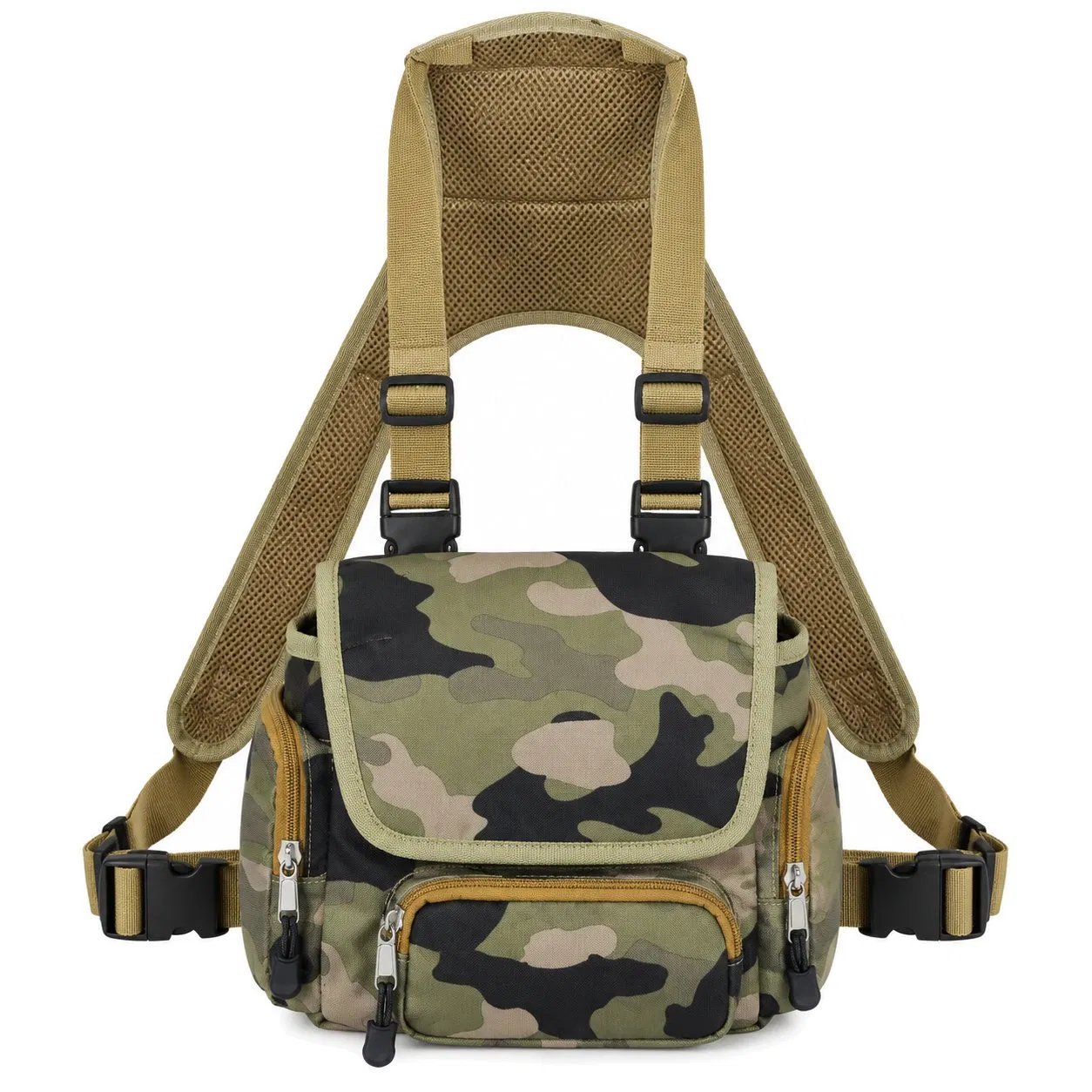 Waterproof Telescope Chest Pack with Adjustable Straps for Outdoor Use