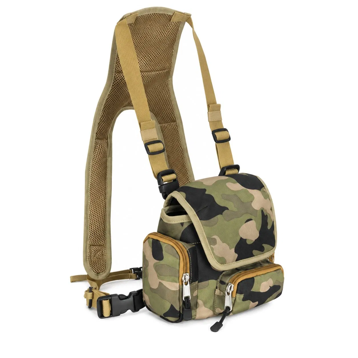 Waterproof Telescope Chest Pack with Adjustable Straps for Outdoor Use
