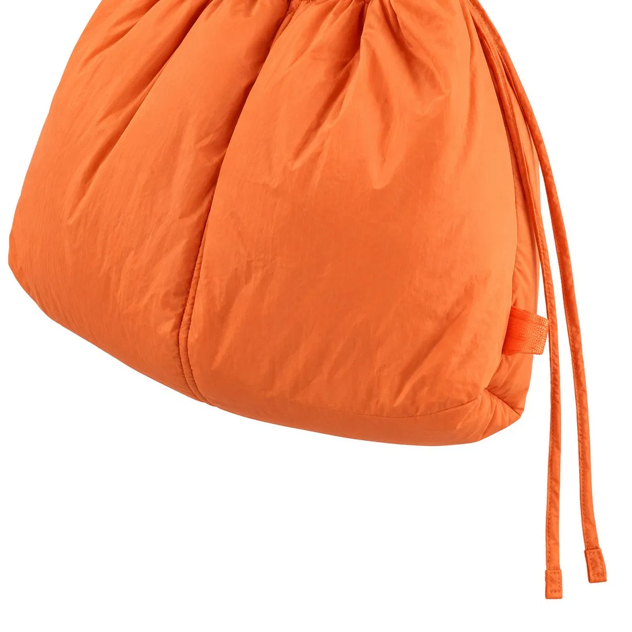 Puffy Polyester Tote Bag with Multiway Convertible Shoulder and Crossbody Carry