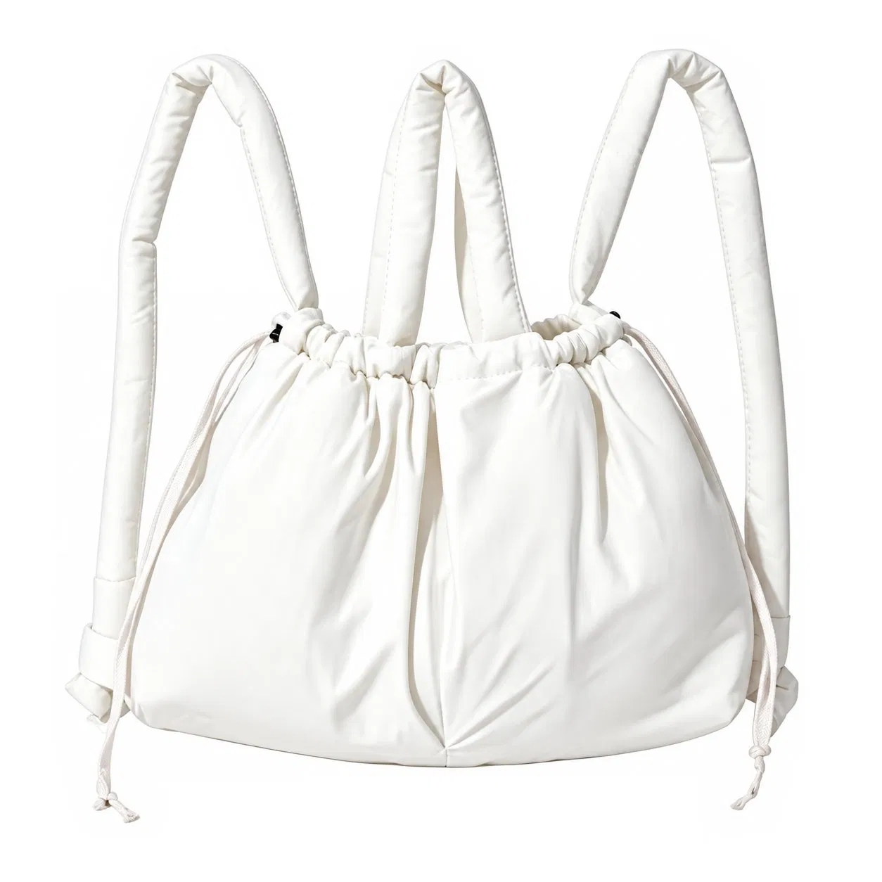 Soft Polyester Convertible Tote Bag with Adjustable Strap for Travel and Daily Use
