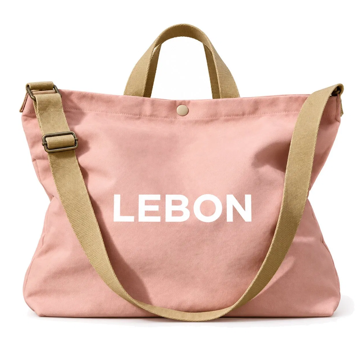 Custom Embroidered Canvas Tote Bag for Women Daily Travel and Shopping