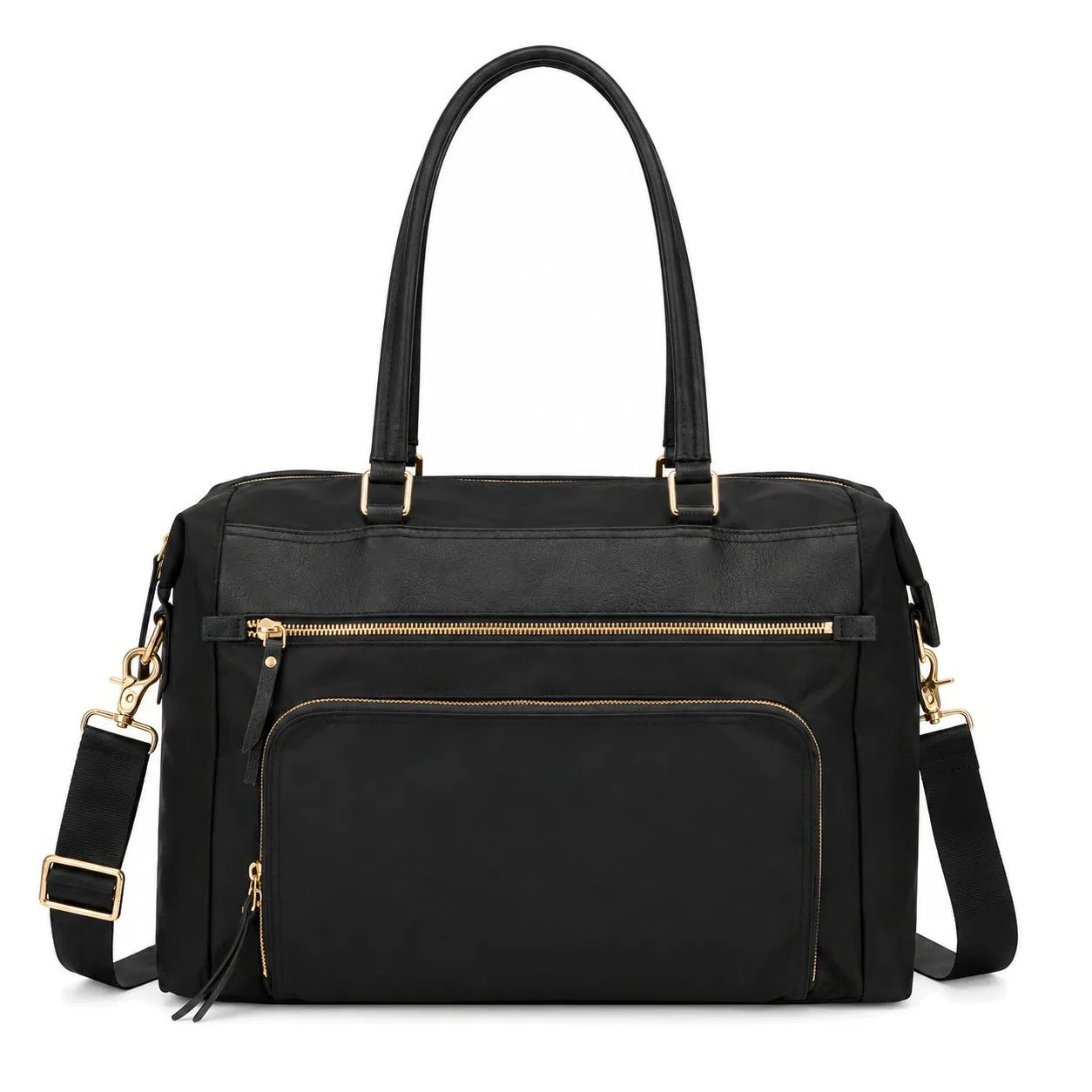 Waterproof Polyester Travel Duffel Bag with Dry Wet Separation for Women