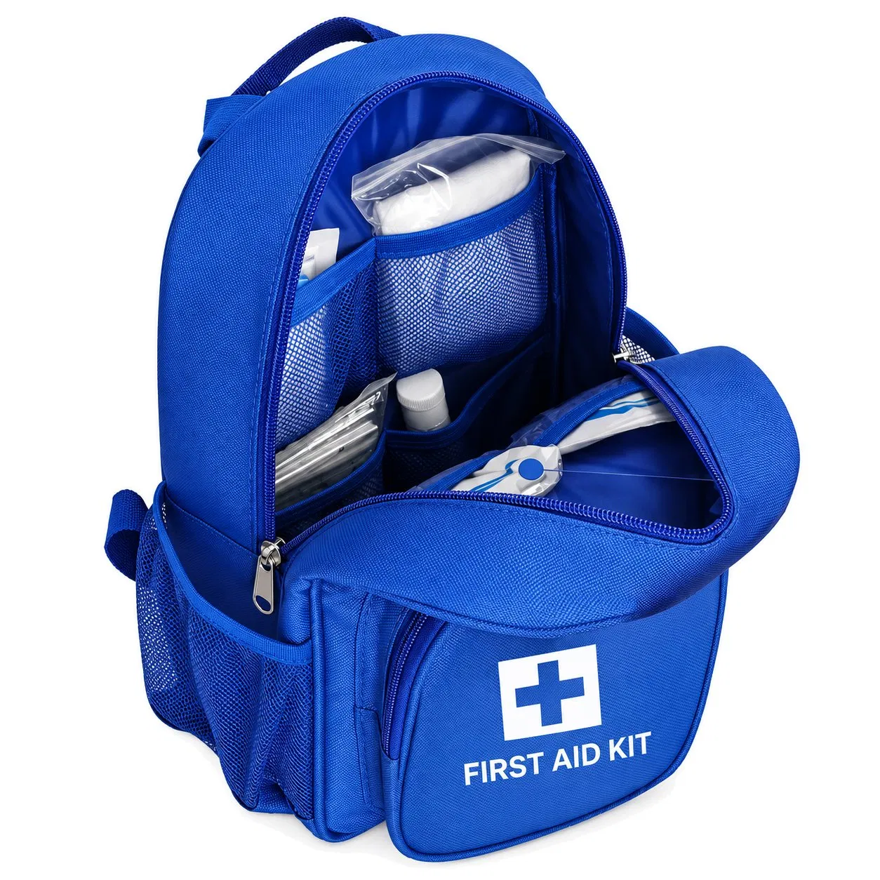 Custom Water Resistant First Aid Storage Backpack with Multiple Compartments
