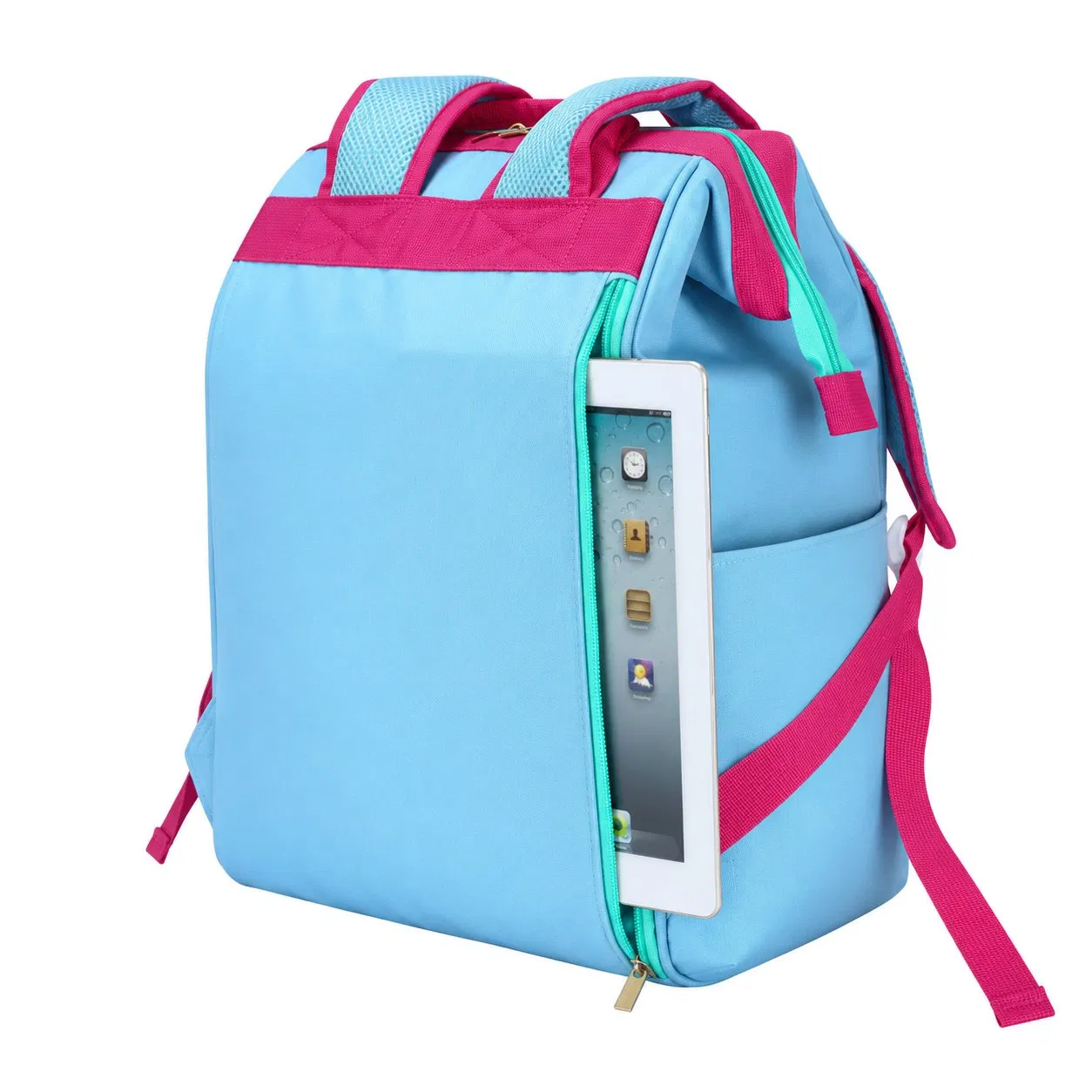 Custom Insulated Picnic Cooler Backpack with Laptop Compartment for Camping