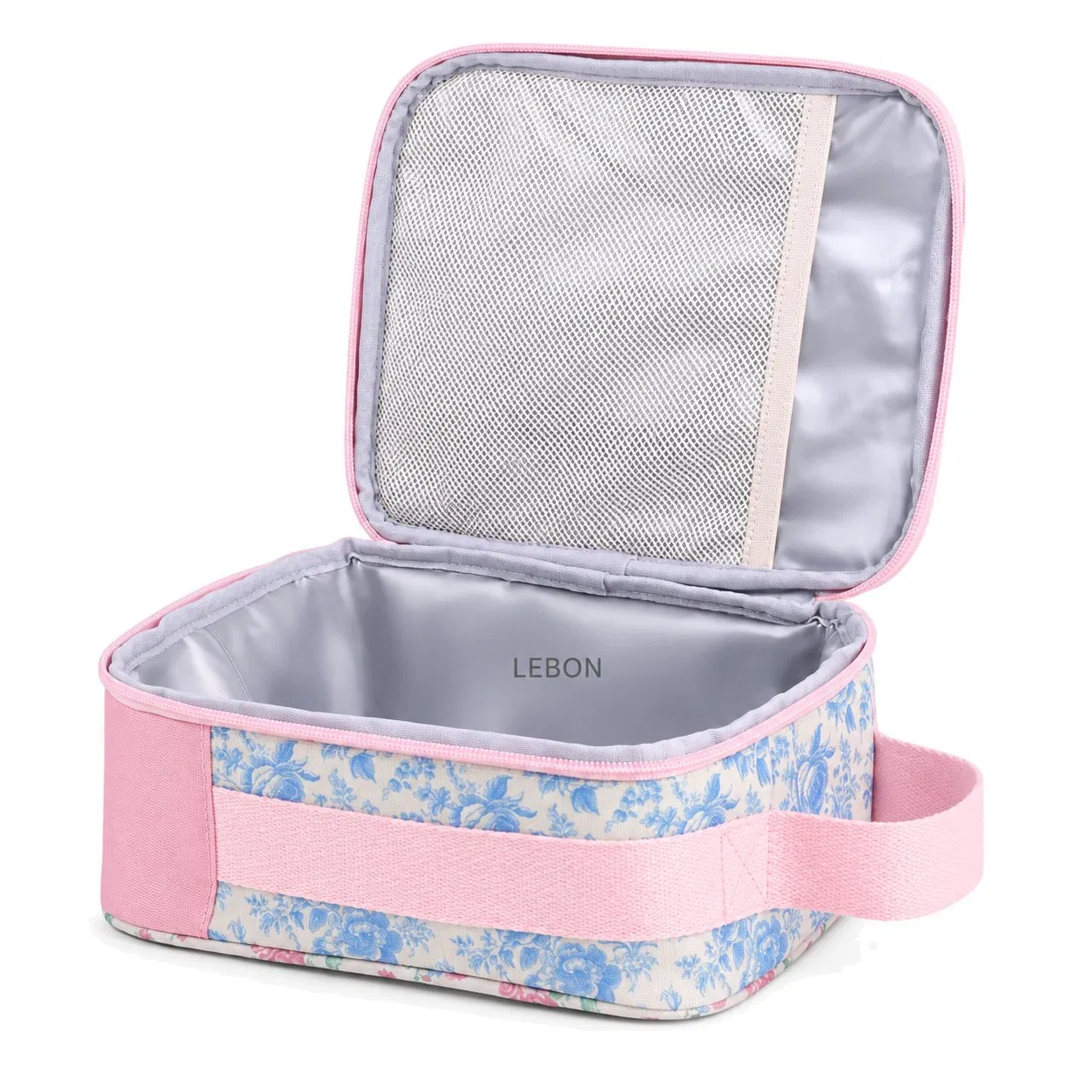 Custom Kids Insulated Lunch Tote Bag with Water Bottle Pocket for School