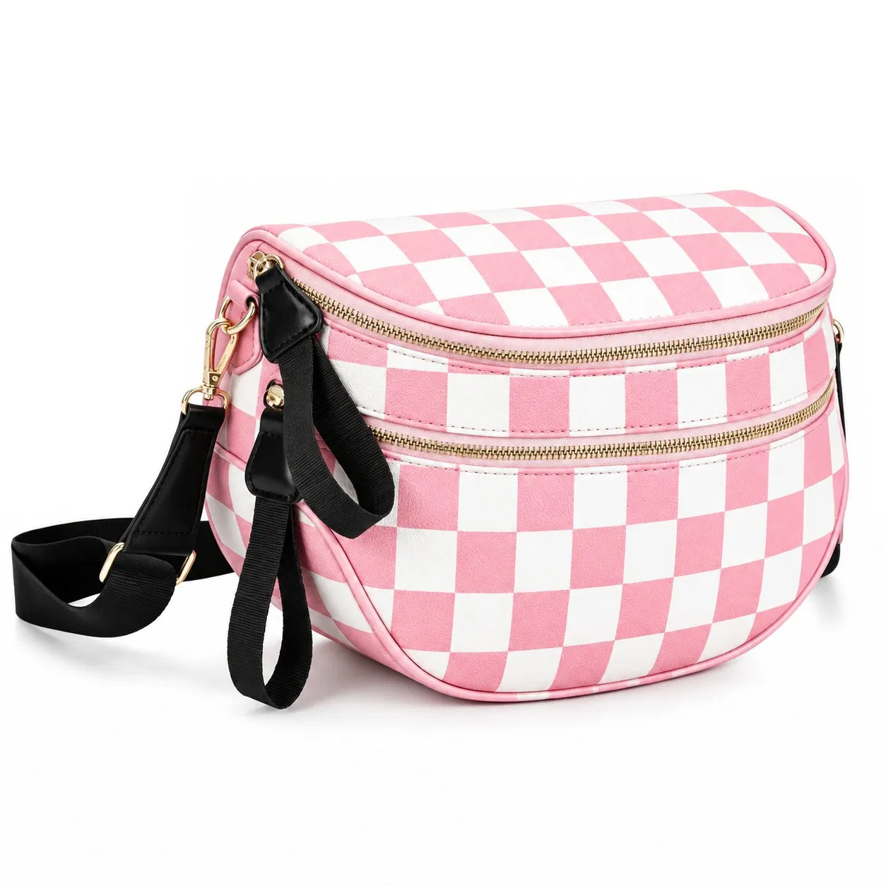 Wholesale Leopard Print Women Waist Bag Adjustable Strap Crossbody Chest Fanny Pack for Daily Travel